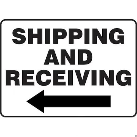 Accuform Safety Sign SHIPPING AND RECEIVING MVHR571VA MVHR571VA